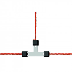 Litzclip® conector pentru cordelină - formă T - 3 mm - 5 buc