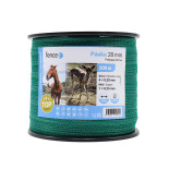Banda pentru gard electric, latime 20 mm, verde, lungime 200 m