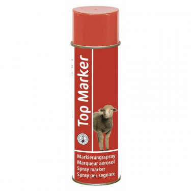 TopMarker spray pentru marcarea oilor 500 ml, roșu  