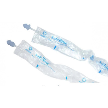 Pipetă ClearGlide Safe Blue pentru inseminarea scroafelor, cu adaptor