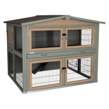 KERBL Cușcă pentru iepuri House Suite 134 × 115 × 111 cm 