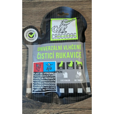 CROCODOG mănuși universale umede pentru curățare