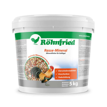 Rassemineral 5 kg – hrană suplimentară minerală pentru păsări de curte