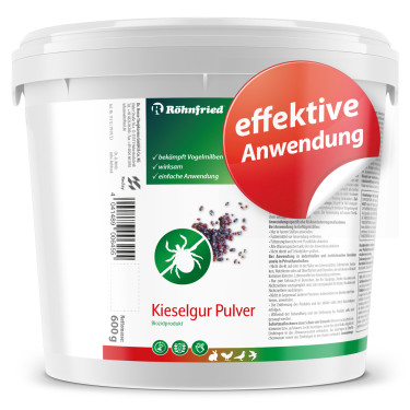 Pudră de kieselgur 600 g, 100% pământ de diatomee pur