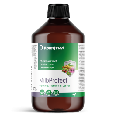 MilbProtect, suport pe bază de plante pentru păsările de curte pe tot parcursul anului