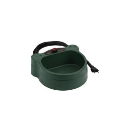 Adăpător încălzit pentru găini, păsări de curte, bol încălzit pentru câini, pisici, volum 2,2 l 