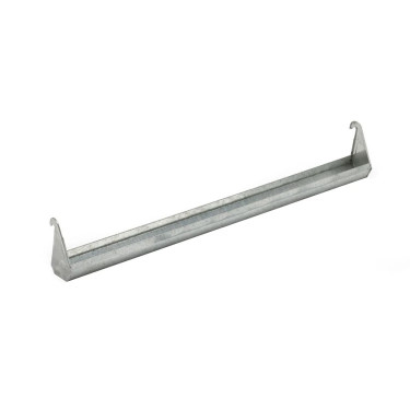 Hrănitoare suspendată tip jgheab pentru pui, prepelițe și păsări de curte – 100 cm, metalică, CF034.40 – BAZAR