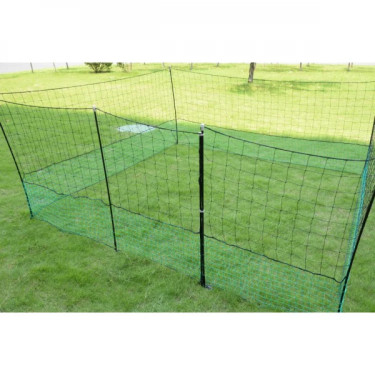 Plasă neconductoare - 2 țăruși 1,25 m x 12 m, inclusiv poartă 