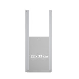Ușă metalică 22x33 cm pentru deschidere/închidere automată
