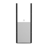 Ușă de securitate cu încuietoare de siguranță pentru coteț de găini 30x40 cm - POULTRY KIT 