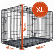 Cutie de transport pentru un caine - marimea XL