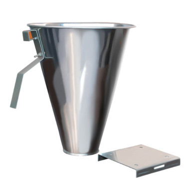 Pâlnie de sacrificare (sângerare) – mărimea XL, inox